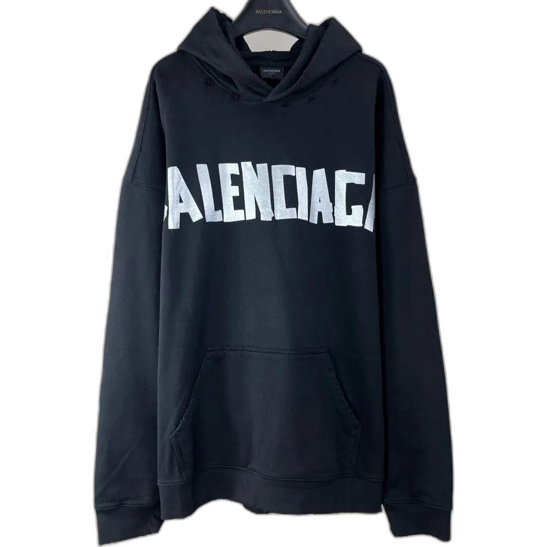 Balenciaga New Black Oversized Hoodie