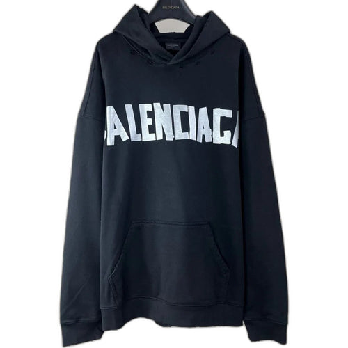 Balenciaga New Black Oversized Hoodie