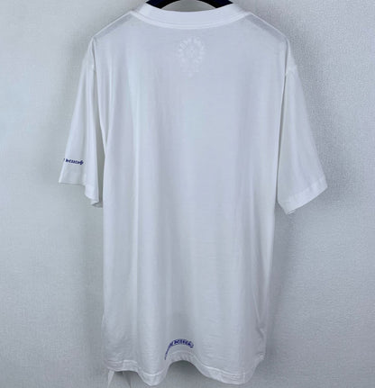 Chrome Hearts Neck Logo T-Shirt 'Black/Neon Yellow'