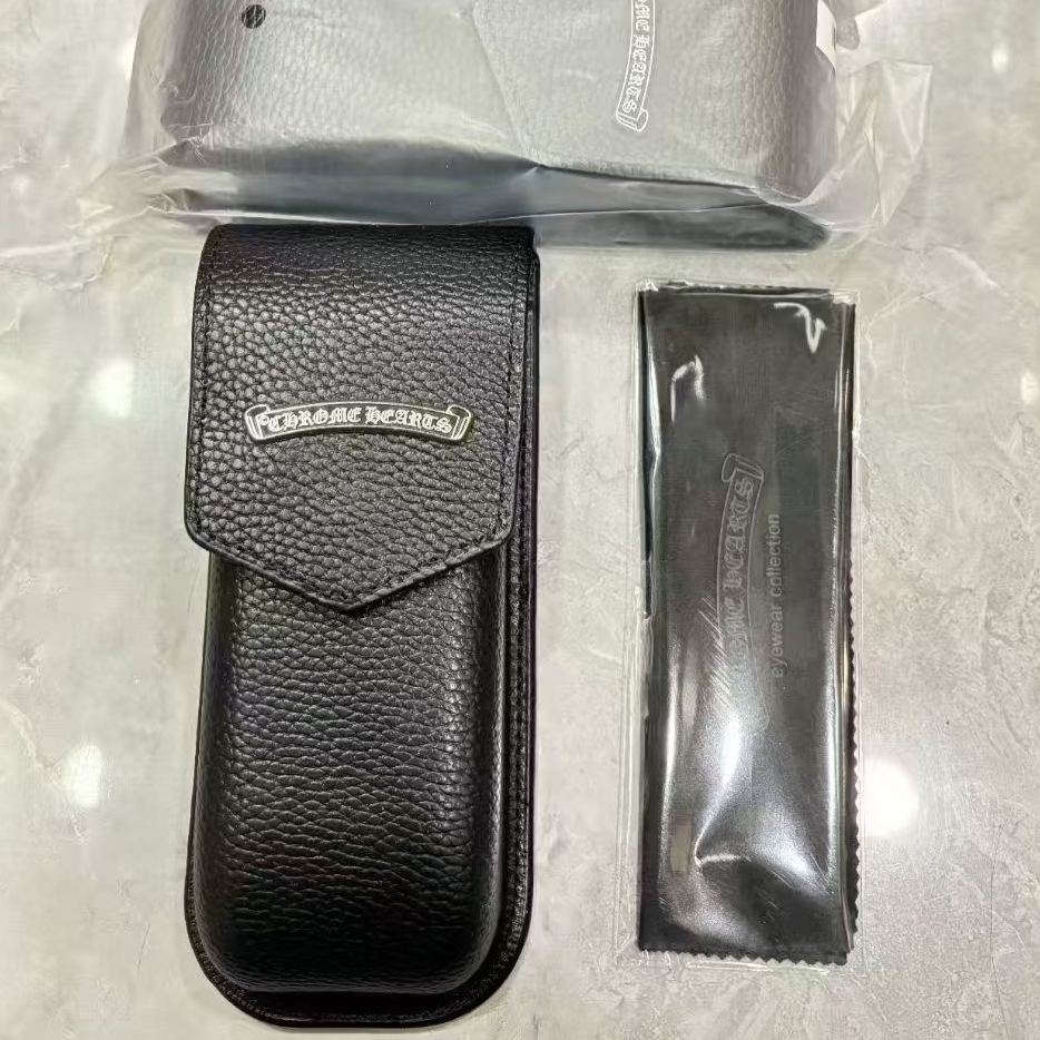 Chrome Hearts Floral Cross Plus Square Sunglasses