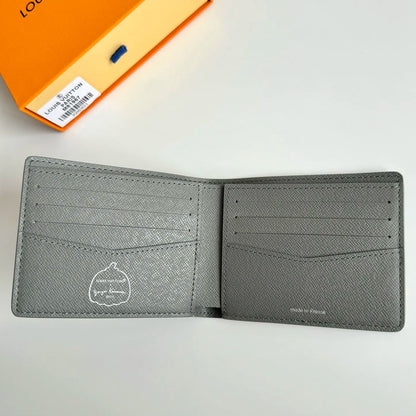 Louis Vuitton x Yayoi Kusama Slender Wallet Monogram Eclipse Reverse Pumpkin