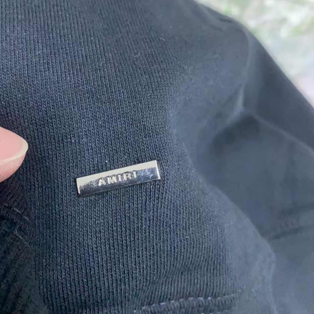 Amiri Bar Hoodie 'Black'