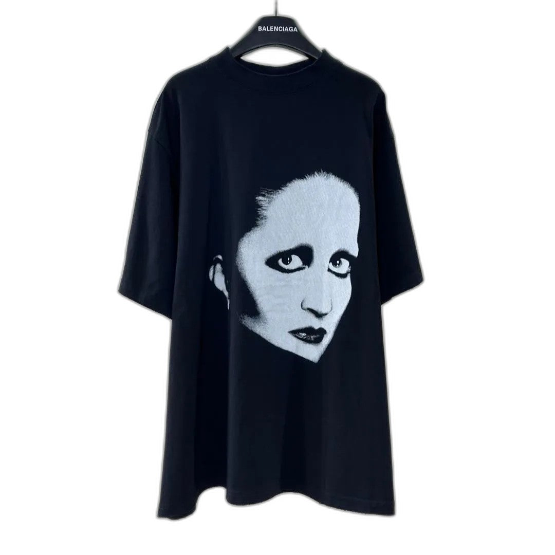 BALENCIAGA Music | Mina Series T-Shirt Oversized "Black/White"