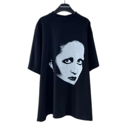 BALENCIAGA Music | Mina Series T-Shirt Oversized "Black/White"