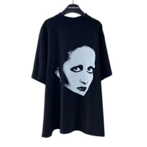 BALENCIAGA Music | Mina Series T-Shirt Oversized "Black/White"