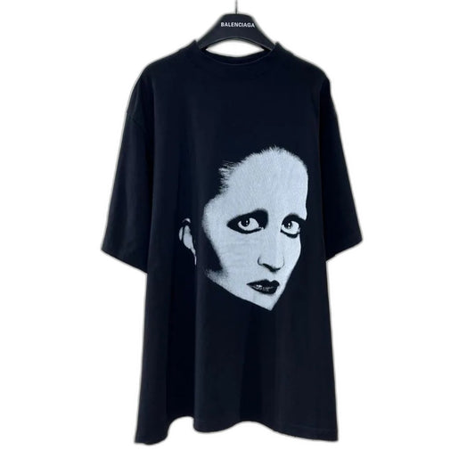 BALENCIAGA Music | Mina Series T-Shirt Oversized "Black/White"