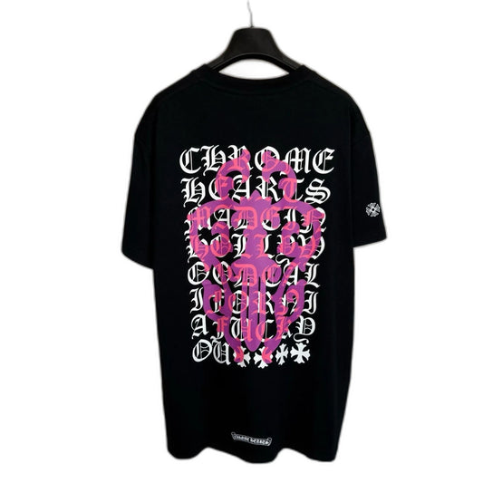 Chrome Heart  Vine Dagger Pattern T-shirt