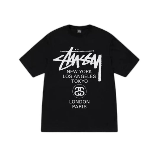 Stussy World Tour Tee "White" (23SS）