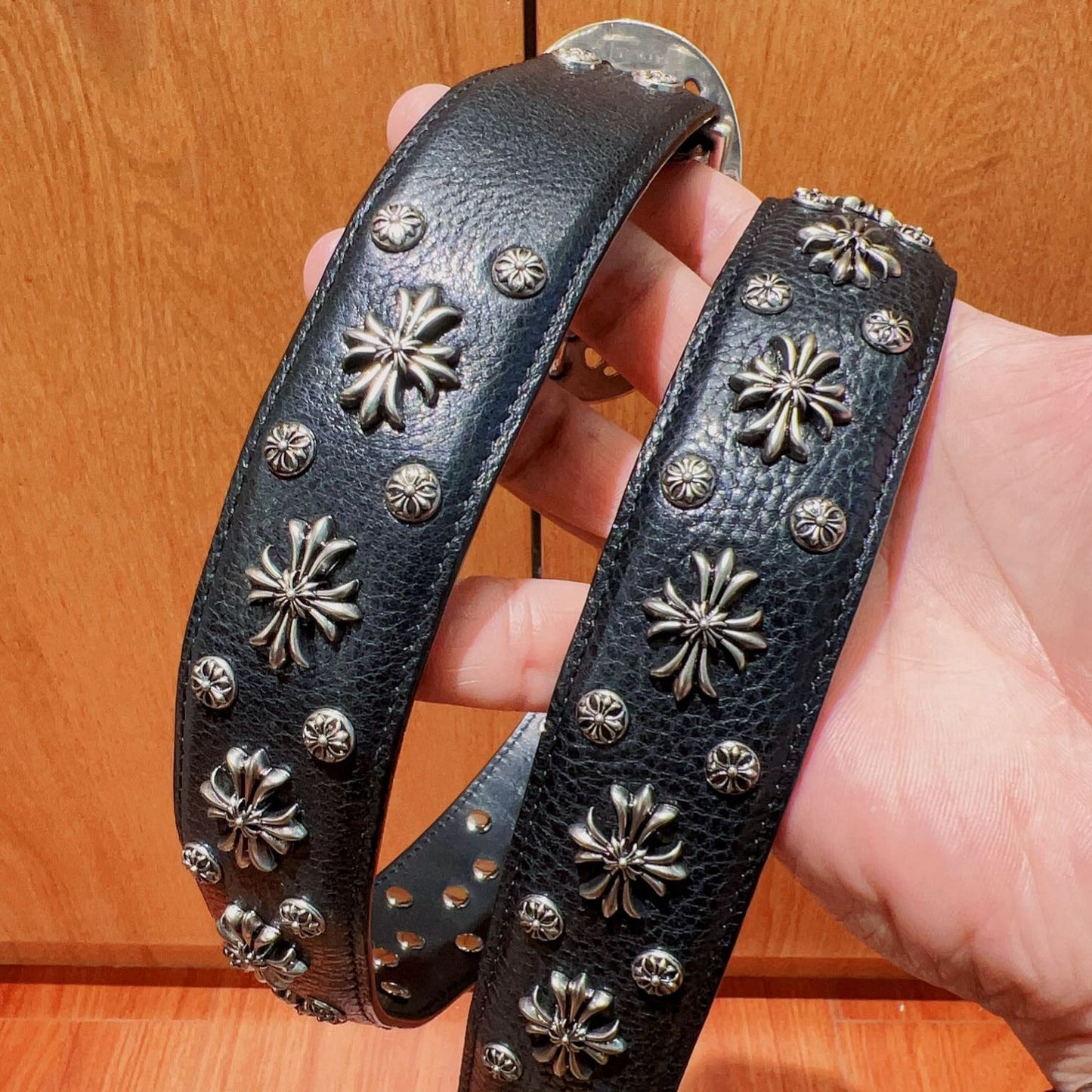 Chrome Hearts Cross Logo Belt