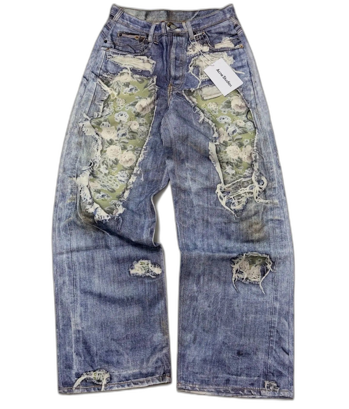 Acne Studios Optical illusion jeans - 1981