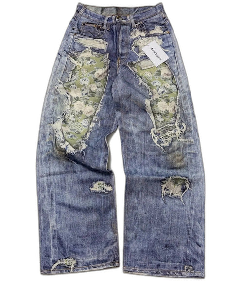 Acne Studios Optical illusion jeans - 1981