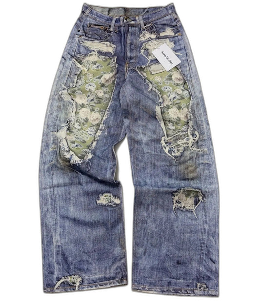 Acne Studios Optical illusion jeans - 1981