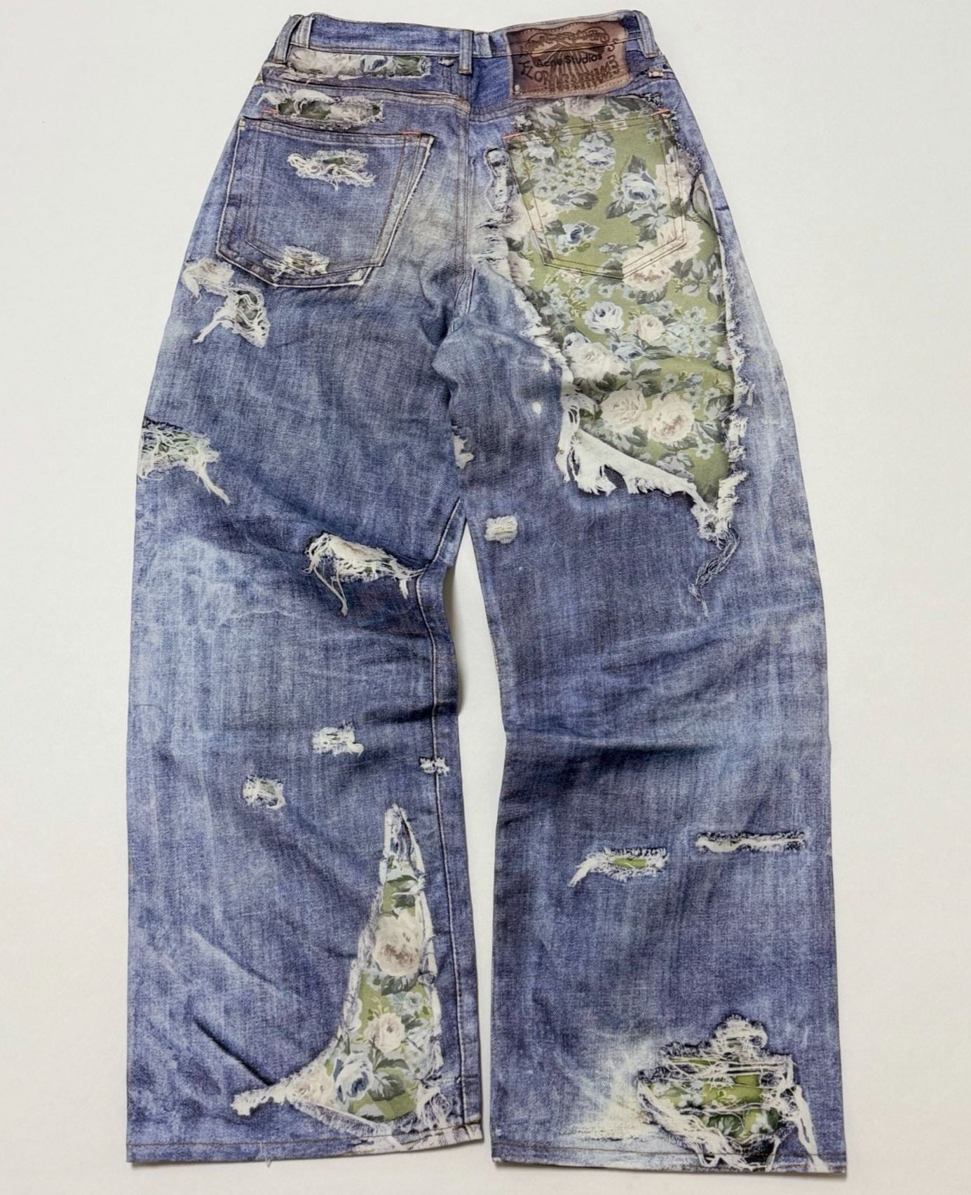 Acne Studios Optical illusion jeans - 1981