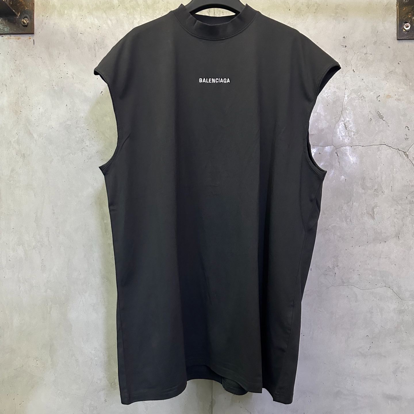 Balenciaga Men's White Logo-Embroidered Vest