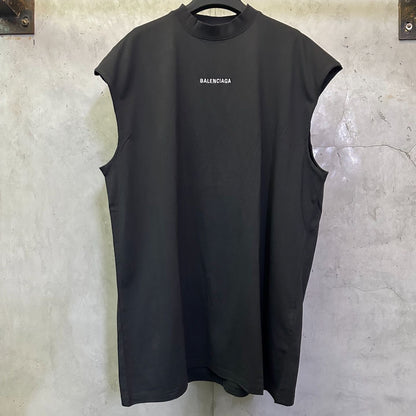 Balenciaga Men's White Logo-Embroidered Vest