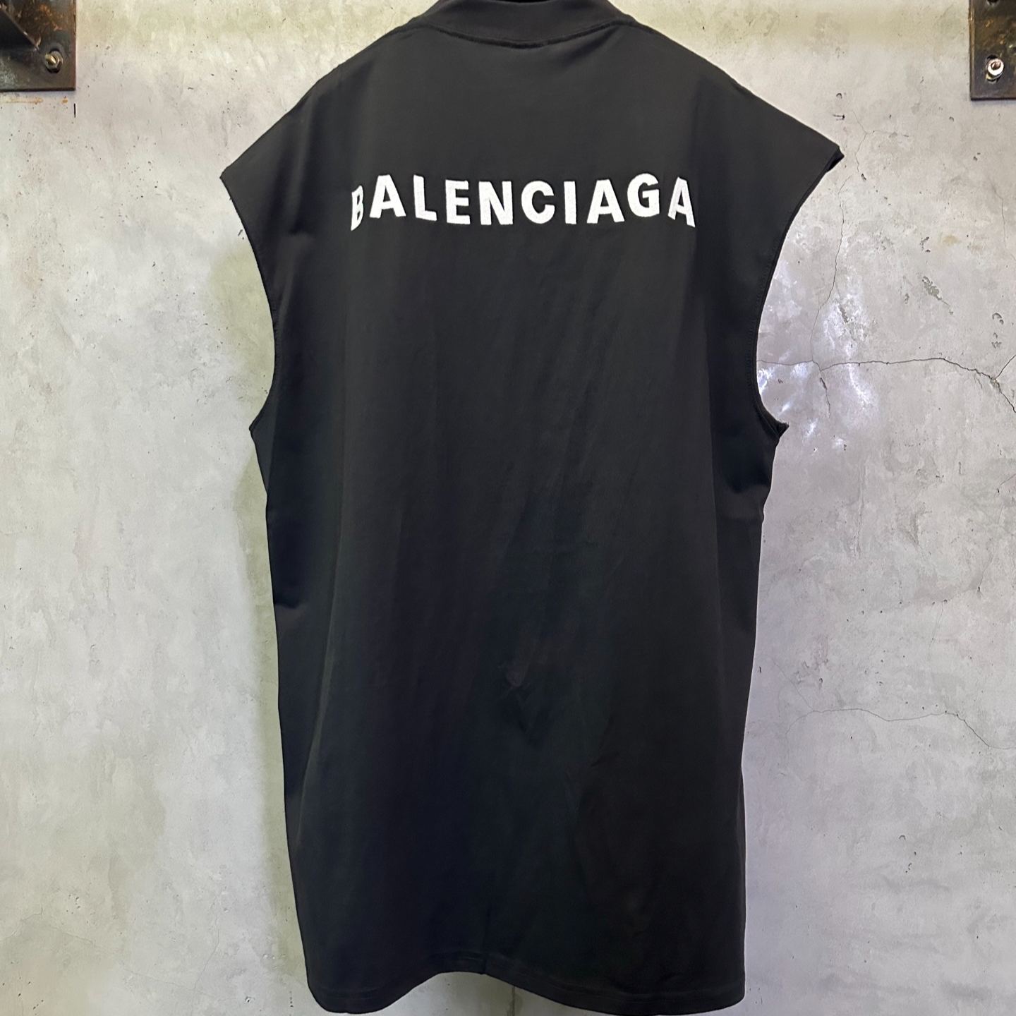 Balenciaga Men's White Logo-Embroidered Vest