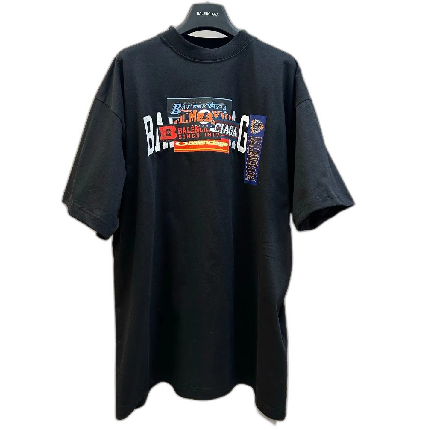 Balenciaga Bumper Stickers Boxy T-shirt