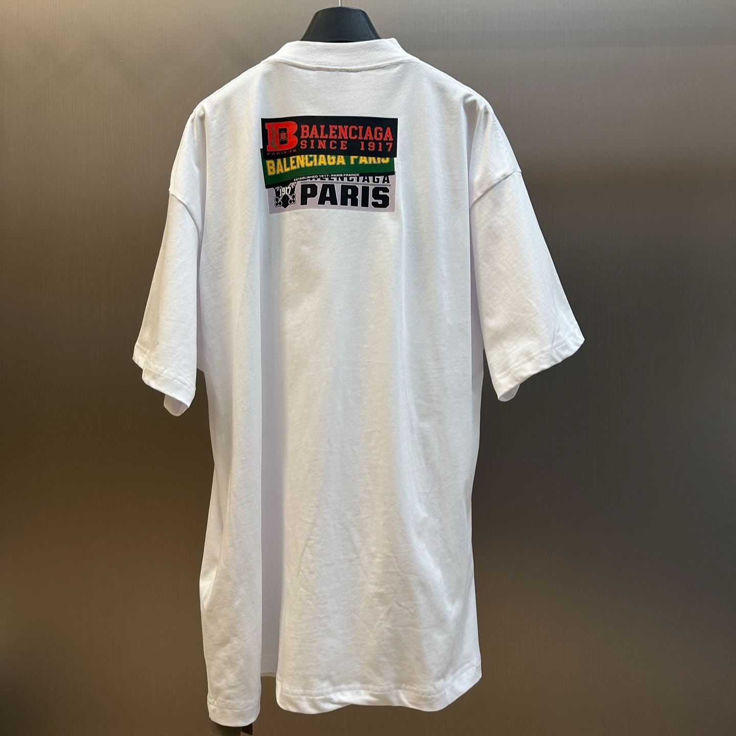 Balenciaga Bumper Stickers Boxy T-shirt