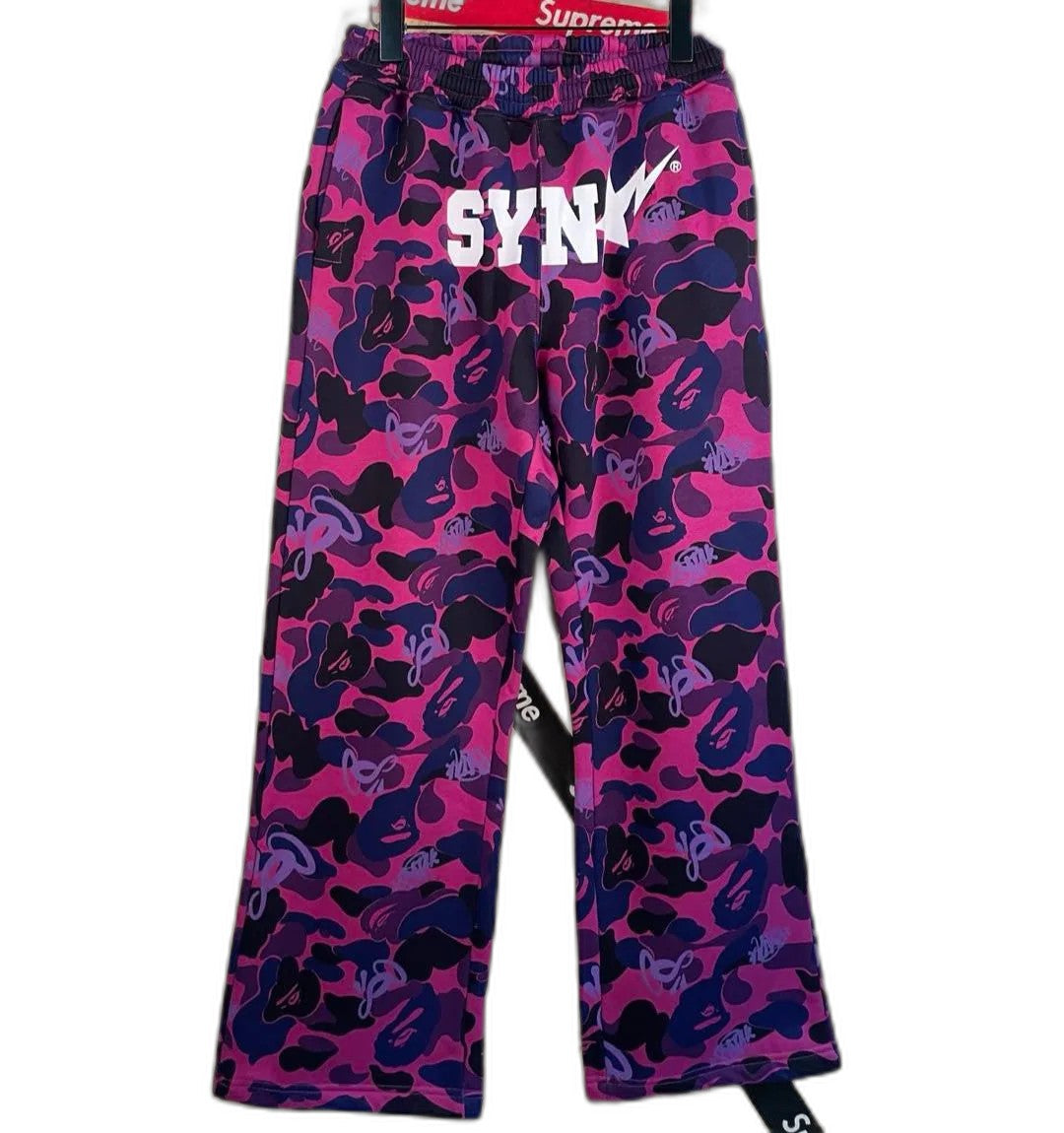 A BATHING APE x Spotify x SYNA World by Central Cee Camo Relaxed Fit Sweatpants