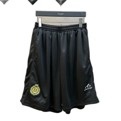 Balenciaga Soccer Loose-Fit Shorts
