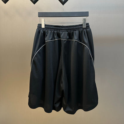 Balenciaga Soccer Loose-Fit Shorts