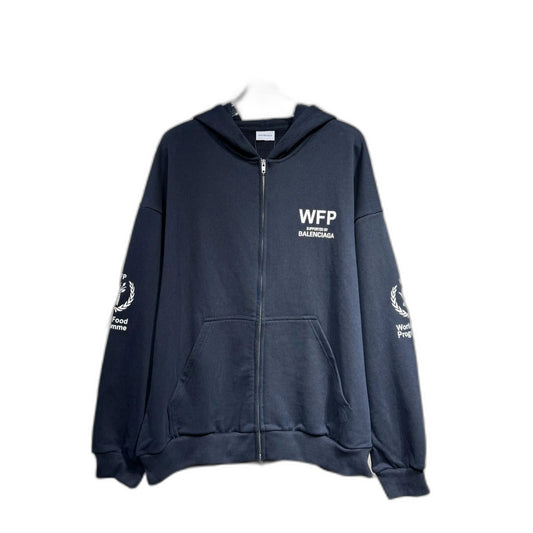 Balenciaga WFP Regular-Fit Zip-Up Hoodie