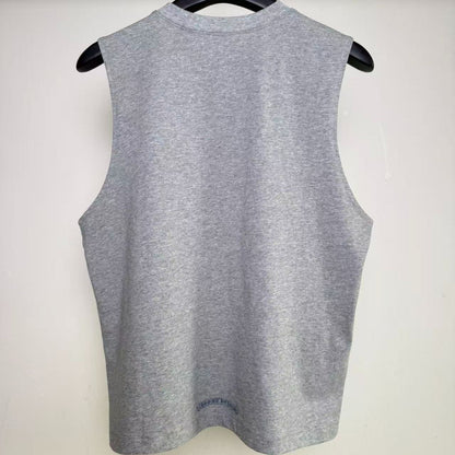 CHROME HEARTS Cemetery Cross Scroll Tank Top