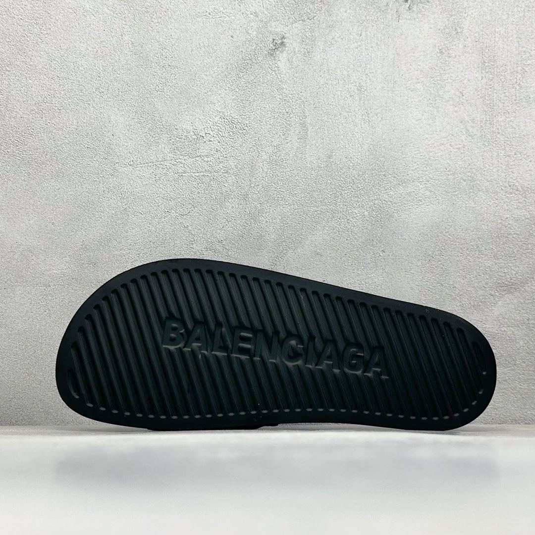 Balenciaga BB logo-prin slides