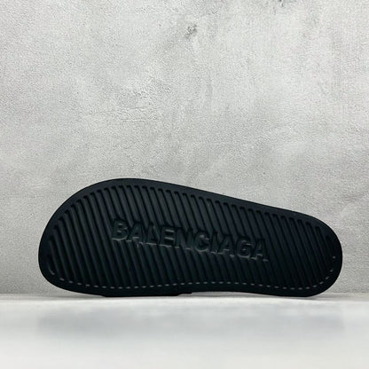 Balenciaga BB logo-prin slides