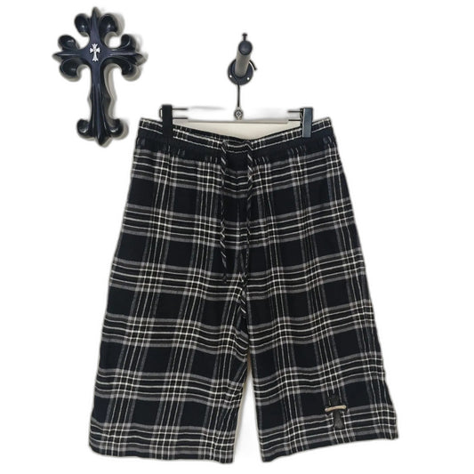 Chrome Hearts After School Cross Patch Flannel Shorts