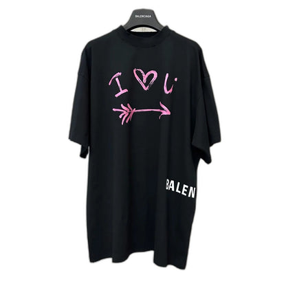 Balenciaga I<3 U Medium Fit T-shirt