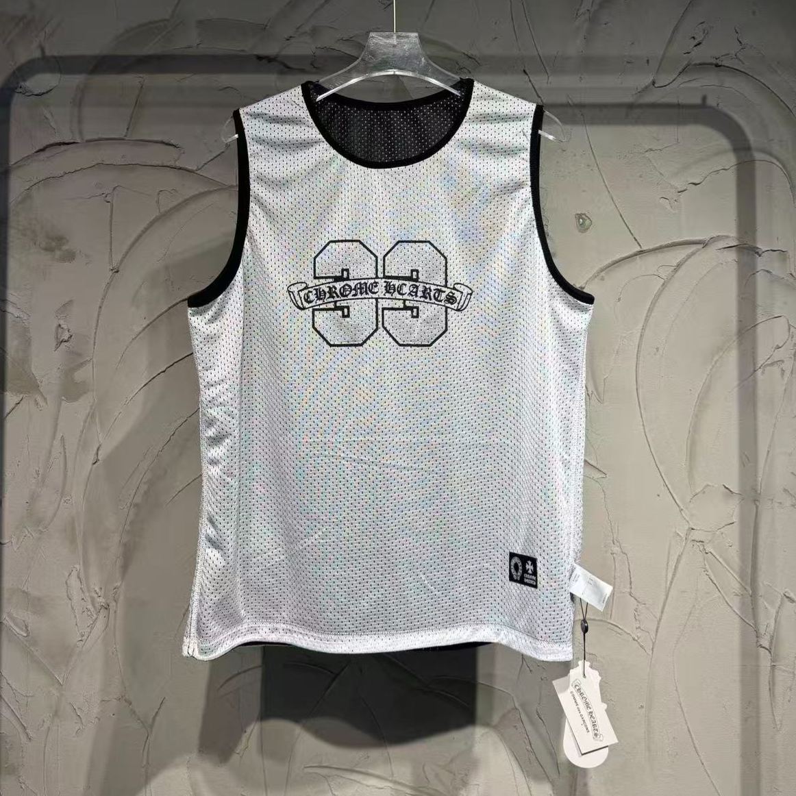 Chrome Hearts Mesh Reversible Jersey Tank Top