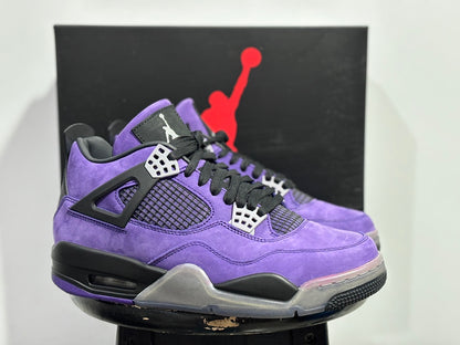 Travis Scott × Nike Air Jordan 4 Retro "Purple" (Friends and Family)
