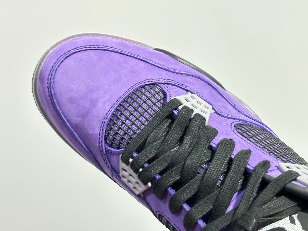 Travis Scott × Nike Air Jordan 4 Retro "Purple" (Friends and Family)