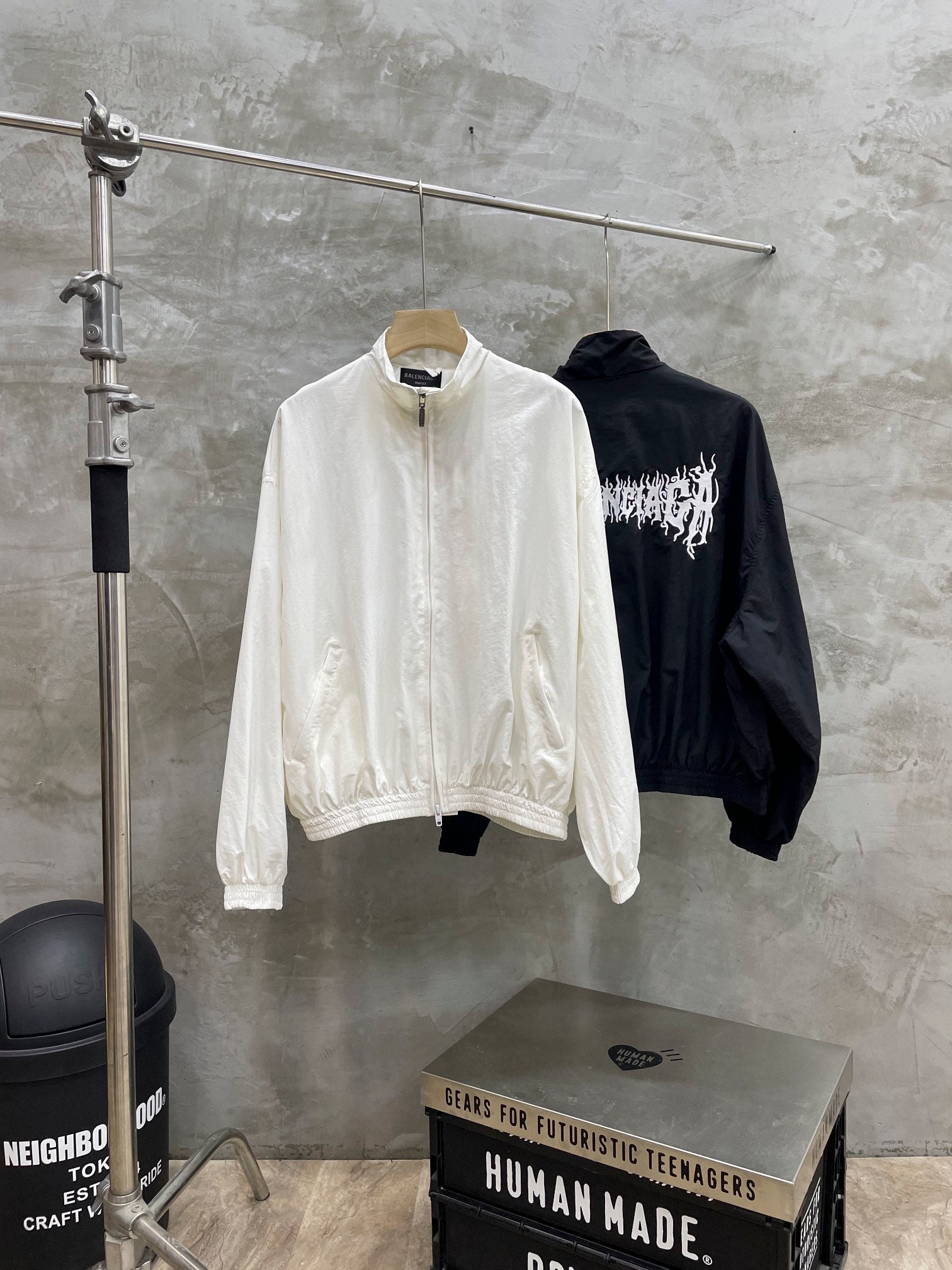 Balenciaga Diy Metal Outline Tracksuit Jacket