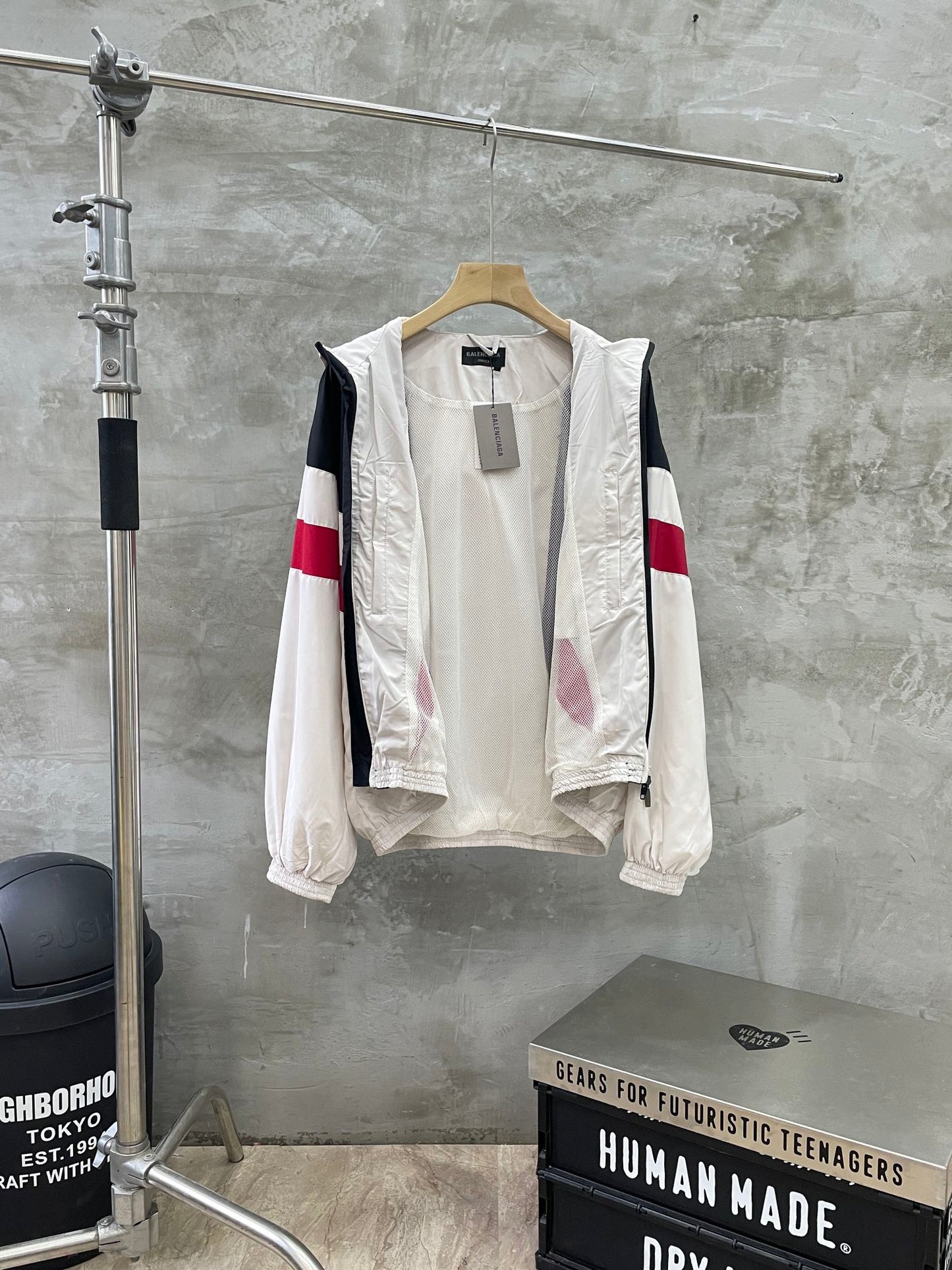 Balenciaga SS24 Jackets Coats Loose Fit Style Unisex Multicolor