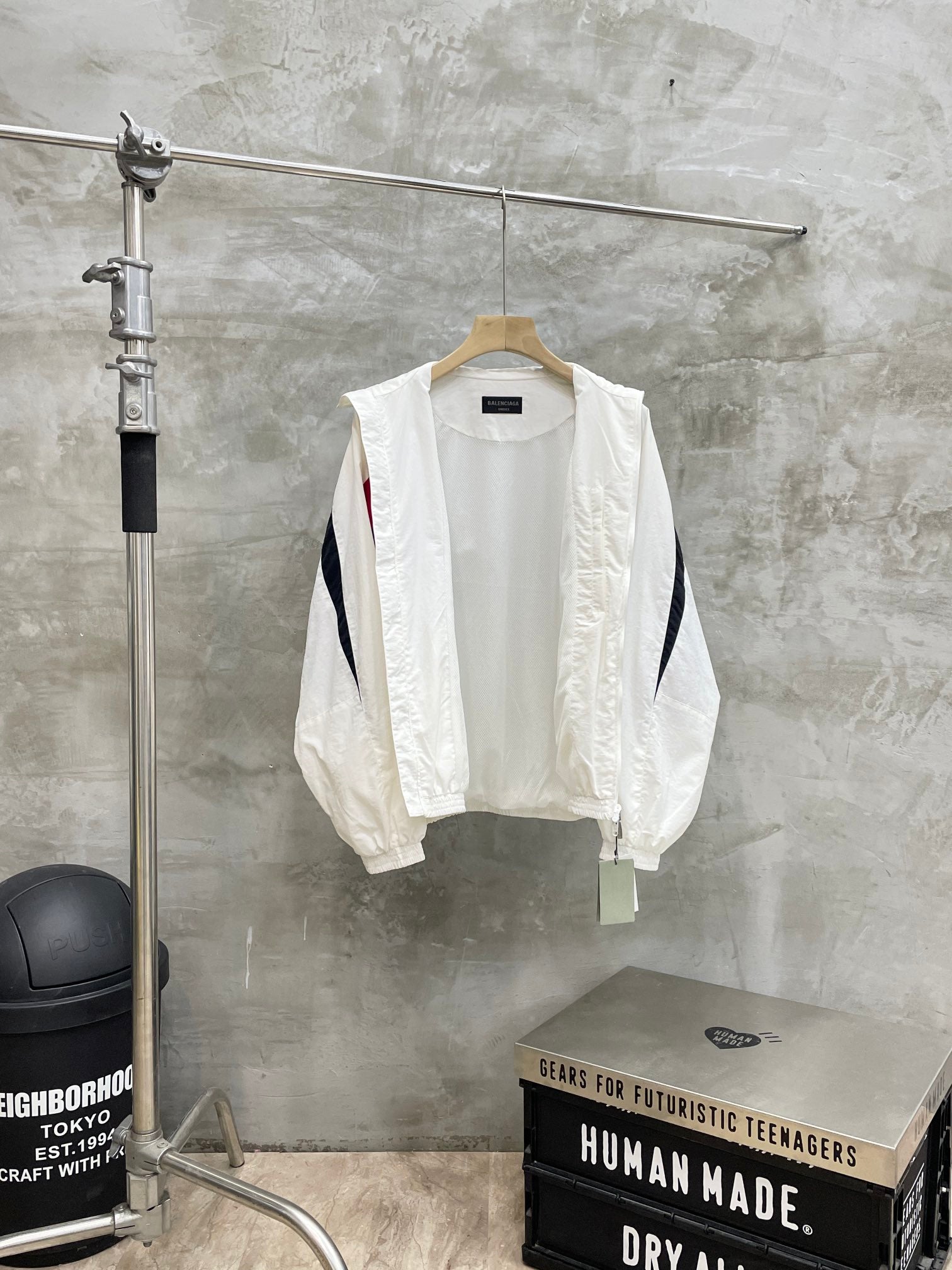 BALENCIAGA 3B SPORTS ICON TRACKSUIT Jacket with Logo