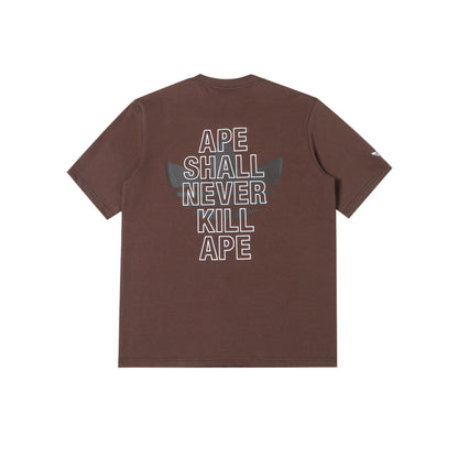 adidas x BAPE Ape Head Tee Brown