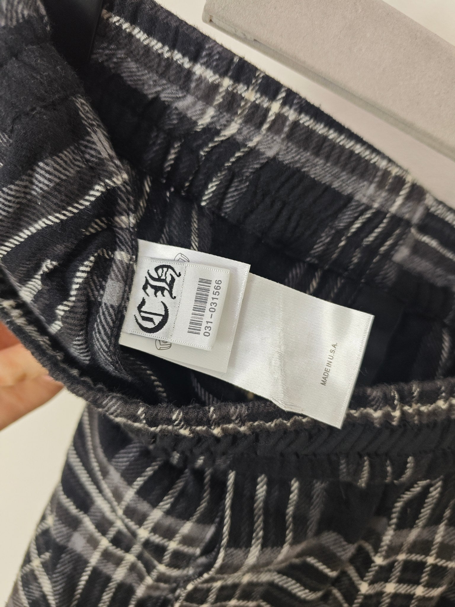 Chrome Hearts After School Cross Patch Flannel Shorts