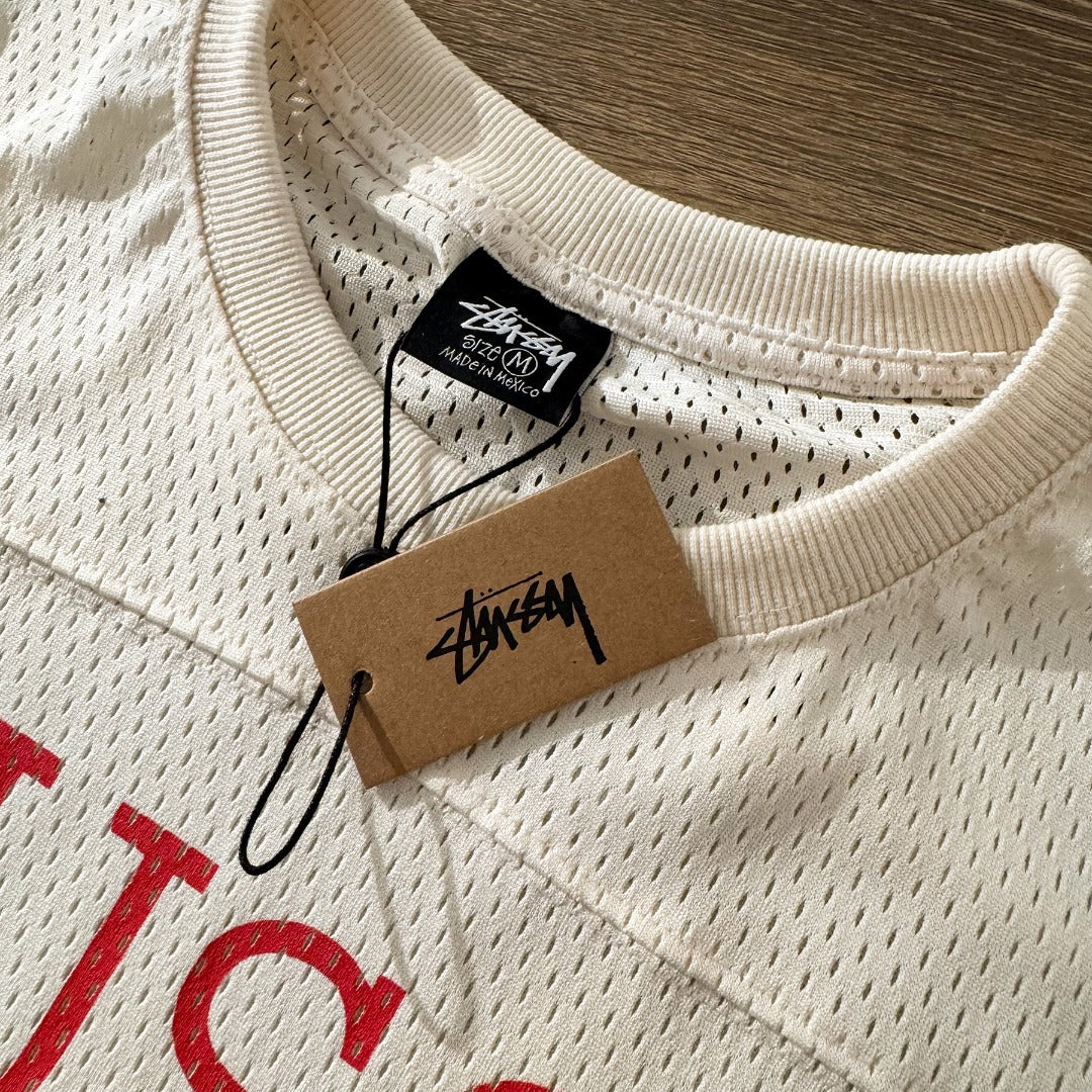 STUSSY 4X4 Mesh Football Jersey