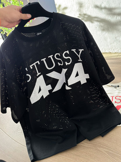 STUSSY 4X4 Mesh Football Jersey