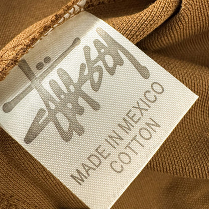 Stussy x Denim Tears Pique Polo Brown