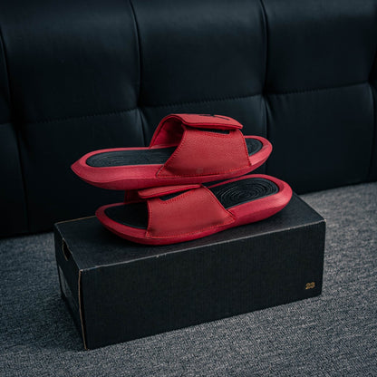 Air Jordan Hydro 6 Slide 'Gym Red Black'