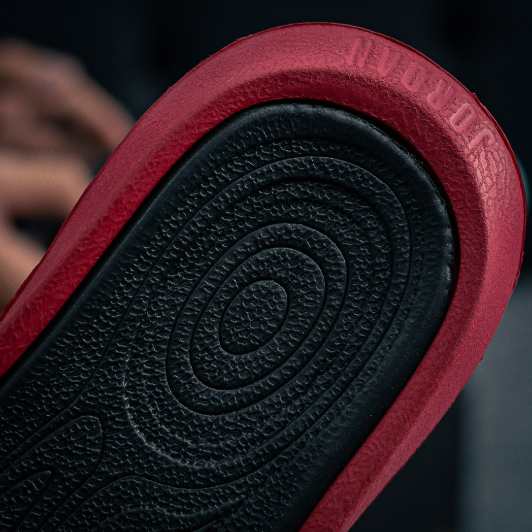 Air Jordan Hydro 6 Slide 'Gym Red Black'