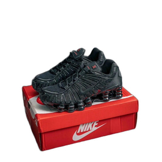 Nike Shox TL "Black/Metallic Hematite/Max Orange/Black"