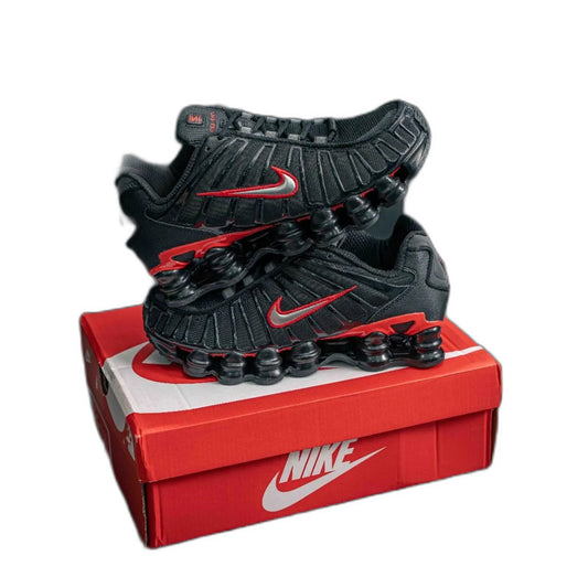 Nike Shox TL "Black/University Red/Metallic Silver"