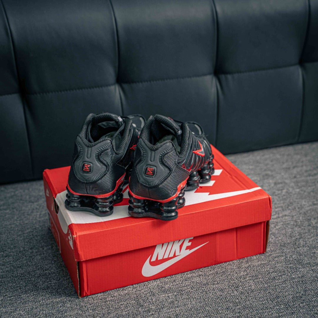 Nike Shox TL "Black/University Red/Metallic Silver"