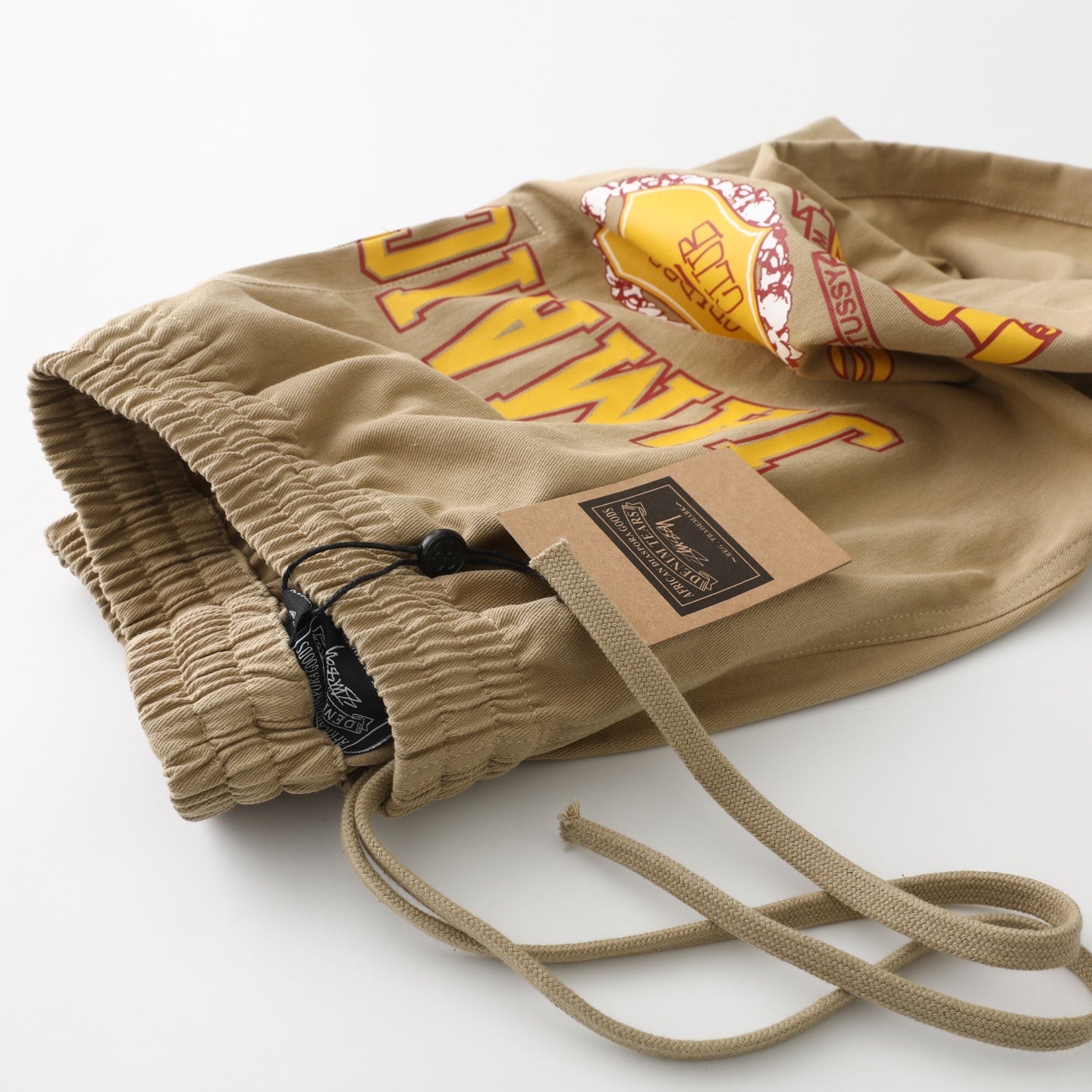 Stussy x Denim Tears Gym Short "Khaki"