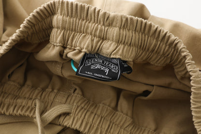 Stussy x Denim Tears Gym Short "Khaki"