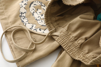 Stussy x Denim Tears Gym Short "Khaki"